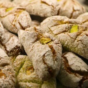 Paste di mandorla al pistacchio